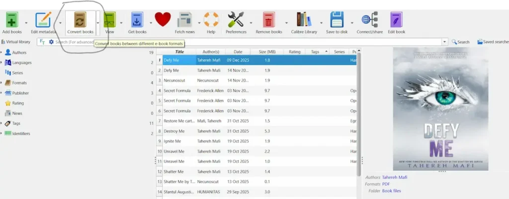 Convert PDF TO KINDLE