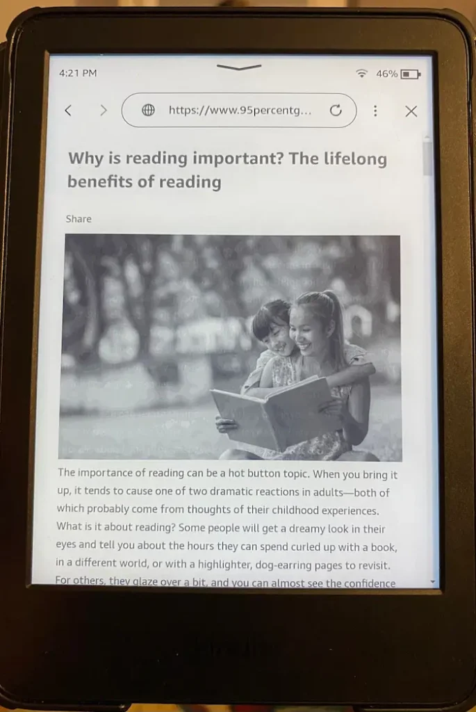 Article Mode on Kindle in 2026