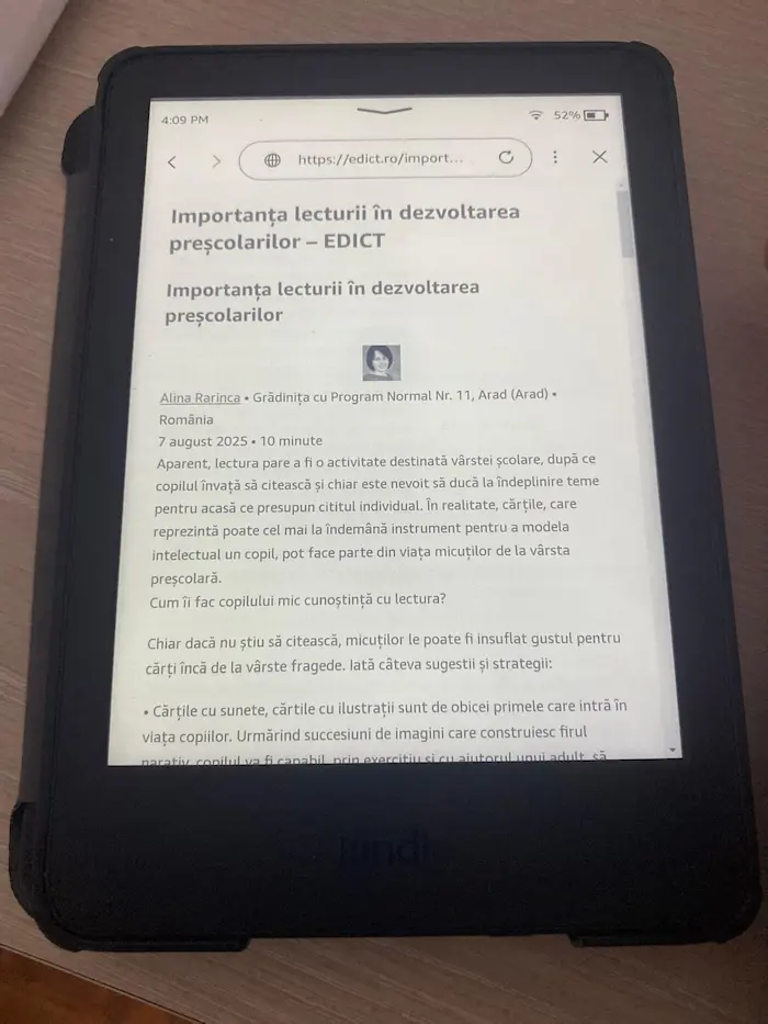 Cum să poți citi articole online pe Kindle 