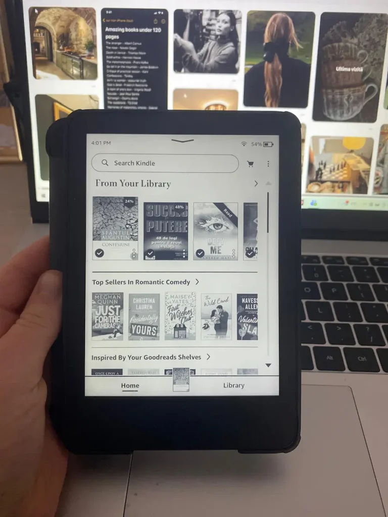 Librăria Kindle, Home