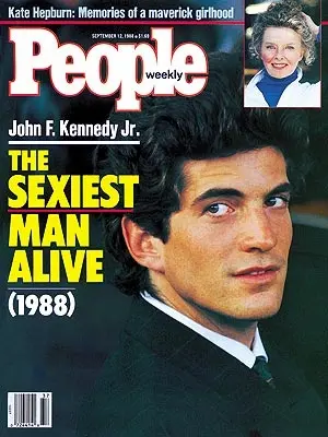 People magazine, John F. Kennedy Jr. The sexiest man alive, 1988.