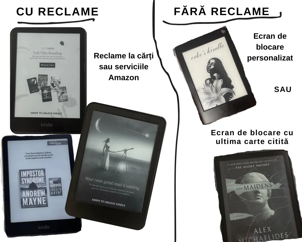 Diferența Kindle cu reclame sau fără reclame. Cum să elimini reclame de pe Kindle gratuit |Ghid complet